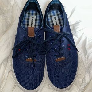 MENS BEN SHERMAN CANVAS SNEAKERS SZ 10